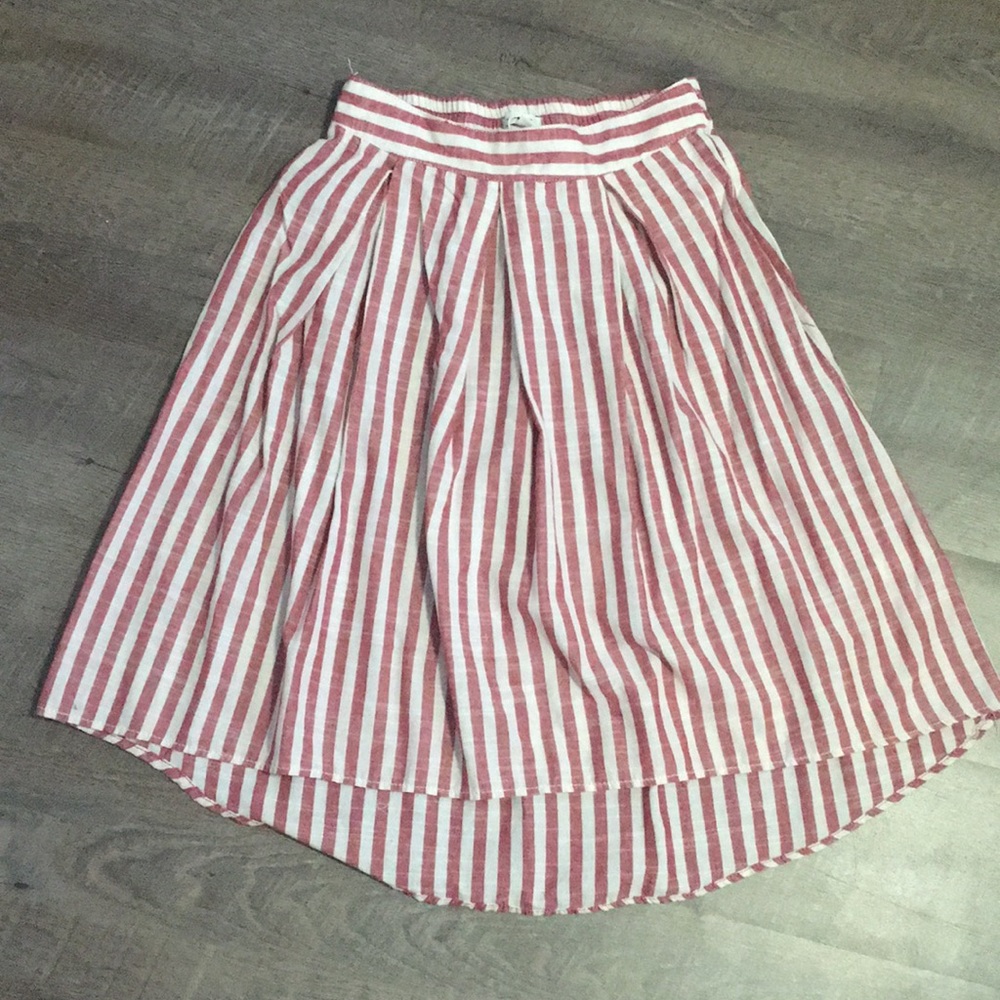 High-low skirt